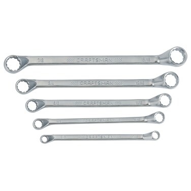 CRAFTSMAN Offset Box End Wrench Set SAE 5 Piece CMMT44349
