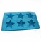 XHaibei Super Rock Stars Soap Making Silicone Mold Chocolate Jello Cake Ice Cream Crayon Resin Pan Dia 28inch 2oz per Cell