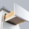 Franklin Brass 10Pack SelfClosing 18 Drawer Slides Bottom Mount 5Pairs 10Pieces Cabinet Drawer Slides 50lb Capacity White Kitchen Drawer Slides D68818KWB