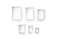 Fox Run Rectangle Cookie cutters 4 x 4 x 1 inches Metallic
