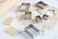 Fox Run Rectangle Cookie cutters 4 x 4 x 1 inches Metallic