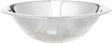 1Quart Wide Rimmed Stainless Steel Mixing Bowl