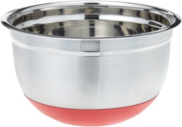 ExcelSteel 5Quart Stainless Steel Non Skid Base Mixing Bowl