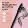 Sandstone Scandinavia Hypoallergenic Black Mascara for Sensitive Eyes  SmudgeProof Sweatproof Lengthening Mascara with Intense Volume  Vegan Allergy Friendly Mascaras