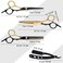 Hair Scissors11Pcs Professional Black Gold Hair Cutting Scissors Shears SetsStainless Steel Barber Scissors SuppliesStraight Shears Thinning Shears Multi Use Haircut Sets for Home Salon Barber