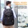 Everki Business 120 Business Laptop Backpack with Rain Cover  Extra Large Laptop Compartment Up to 184 40L Capacity with 180 Degree FoldOut Design Work or Gaming Laptop Bag EKP120 Black