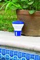 Poolmaster 32157 Floating Swimming Pool Chlorine and Bromine Dispenser Small Blue