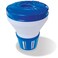 Poolmaster 32157 Floating Swimming Pool Chlorine and Bromine Dispenser Small Blue