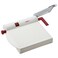 Westmark Germany Multipurpose Stainless Steel Cheese and Food Slicer with Board and Adjustable Thickness Dial White