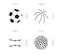 Designer Stencils Large Sports Ball Cookie Stencils Basketball  Golf  Soccer  Baseball  Beigesemitransparent