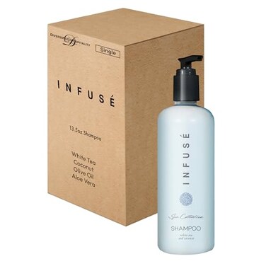 Terra Pure Infuse White Tea and Coconut Shampoo  400 ml SINGLE