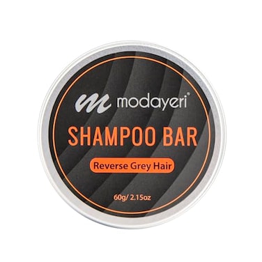 Reverse Grey Hair Shampoo Bar  Moisturizer Extra Strength Refreshing Scalp  Gray Hair Coverage Darkening Natural Solid Shampoo for Women and Men Restore Shiny Hair Paraben Free 215 Oz