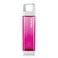 Clean Bottle Tritan Square BPAFree Water Bottle Opens from Both Ends 25 Ounce Raspberry