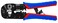 Knipex 97 51 13 Crimping Pliers for RJ45 Western Plugs RedBlue 712