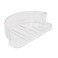 EZFLO Clear Replacement Bathroom Plastic Soap Dish 15204