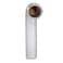 EZFLO Heavy Duty Brass Waste Arm with Slip Joint Connection 7 Inch Length 22 Gauge Chrome 35010