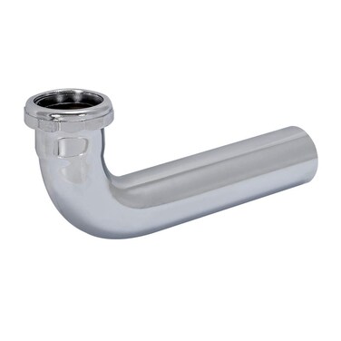 EZFLO Heavy Duty Brass Waste Arm with Slip Joint Connection 7 Inch Length 22 Gauge Chrome 35010