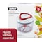 ZYLISS Easy Pull Food Chopper and Manual Food Processor  Vegetable Slicer and Dicer  Hand Held
