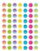 Teacher Created Resources Brights 4Ever Smiley Faces Mini Stickers