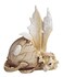George S Chen Imports SSG71529 Dragon Egg Statue Figurine with October Birthstone 5 Opal White