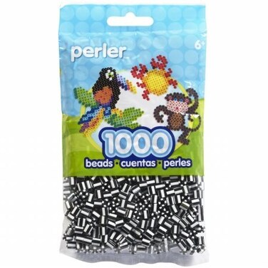 Perler Striped Beads 1000PkgZebra