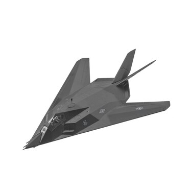 Daron Worldwide Trading F117 Nighthawk 1150 Vehicle  Black Large