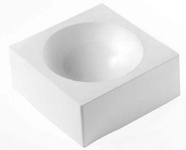 Silikomart Zuccotto Hemisphere Freezing and Baking Silicone Mold 5516 Inch Diameter