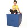 Foamnasium Large Block Indoor Foam Playset Soft Toddler and Active Kids Play Foam Block for Crawling Climbing and Jumping Made in the US Blue
