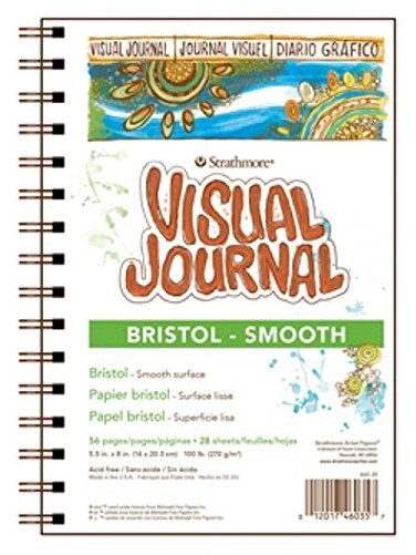 Strathmore Visual Journal Bristol Smooth 55X828 Sheets 460350