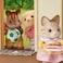 Calico Critters Sandy Cat Family Dolls Dollhouse Figures Collectible Toys Premium 3 inches