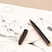 Pentel Arts Sign Pen Black Ink 2 Pack S520BP2A  Assorted