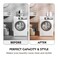 2 Pcs Glass Laundry Detergent Dispenser Half Gallon Liquid Laundry Soap Dispenser for Laundry Room 64 oz Each Laundry Detergent Bottles with Pump Dispenser Includes Labels Funnel Measuring Cup