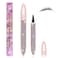 CRINSLY 2022 Upgraded Black Eyelash Glue Pen SelfAdhesive 2 in 2 Eyeliner for Normal False Lashes LongLasting Eye Liner for Sensitive EyesClear