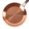 Cuisine Romefort  pure copper frying pan  11 in thickwalled  skillet made of solid copper without coating Large