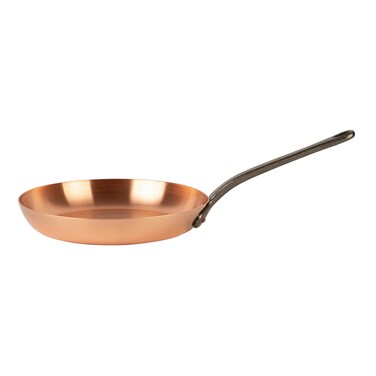 Cuisine Romefort  pure copper frying pan  11 in thickwalled  skillet made of solid copper without coating Large