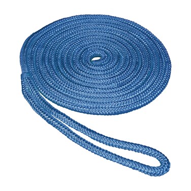 SeaSense Double Braid Nylon Dockline 58Inch X 25Foot Blue Model 50013085