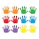 Trend Handprints Classic Accents Variety Pack Classroom Bulletin Board Cut Outs 512 to 6 Inches 36 Count