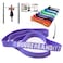 Rubberbanditz Pull Up Assist Resistance Bands  Heavy Duty Loop Exercise Bands for Powerlifting Mobility and Stretching  Travel Friendly Resistance Bands for Workout  Pack of 1 Purple