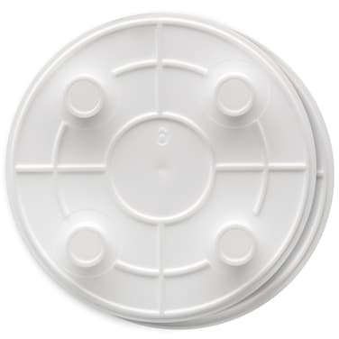Ateco Lady Mary Separator Plate 6 Diameter 2Pack White