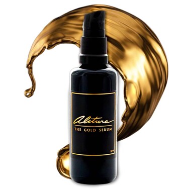 Alitura Gold Serum for Face  Face Serum for Women  Men to Reduce Fine Lines and Wrinkles  Serum for RadiantLooking Skin  Vitamin A  Marine Collagen Facial Serum  100 ml