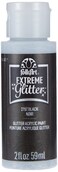 FolkArt Extreme Glitter Acrylic Paint in Assorted Colors 2 oz 2837 Fuchsia
