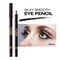 KISS New York Professional Slim Eye Pencil Creamy Soft Eye Liner Smooth LongLasting Rich Eyeline Color Natural Eye Makeup WaterResistant Black