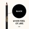 KISS New York Professional Slim Eye Pencil Creamy Soft Eye Liner Smooth LongLasting Rich Eyeline Color Natural Eye Makeup WaterResistant Black