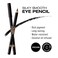 KISS New York Professional Slim Eye Pencil Creamy Soft Eye Liner Smooth LongLasting Rich Eyeline Color Natural Eye Makeup WaterResistant Black