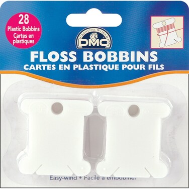 DMC 6102 Plastic Floss Bobbins 28Pack