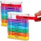 MEDca Weekly Pill Organizer Four TimesaDay Pack of 2 Dispensers with Stackable AMPM Compartments
