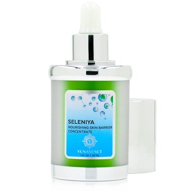 Yunasence SELENIYA Nourishing Skin Barrier Concentrate Oil with Ceramide Peptide Microalgae Selenium 1oz For sensitive compromised thin dry skin and rosacea