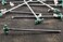 SE HeavyDuty Metal Tent Pegs Stake Set  10Pack 105 Galvanized Steel Pegs for Secure Anchoring in Various Terrains  9NRC10