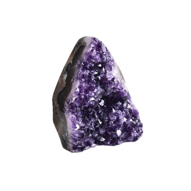 JIC Gem Natural Polished Amethyst Crystal Geode Deep Purple Uruguay Amethyst Cluster Large Amethyst Rock for use in Healing Crystals Meditation Home Decor 12 Lb