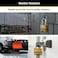 Master Lock Gold Outdoor Combination Lock Heavy Duty Weather Resistant Padlock Resettable Combination Lock for Outdoor Use 12 x 2 x 387 inches 2 Pack M175LFEC2